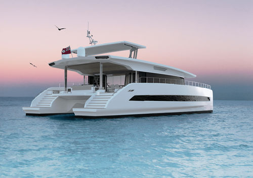 Yate a motor catamarán - 80 Series - SILENT-YACHTS - de crucero / con fly / eléctrico