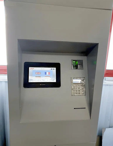Sistema de pago con tarjeta para punto de suministro para pantalán - GAPE