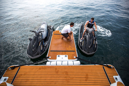 Pantalán flotante - NautiBuoy Marine Ltd - de amarre / para yate / para moto de agua