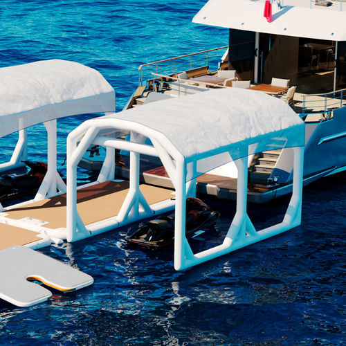 Refugio para moto de agua - C - NautiBuoy Marine Ltd - hinchable