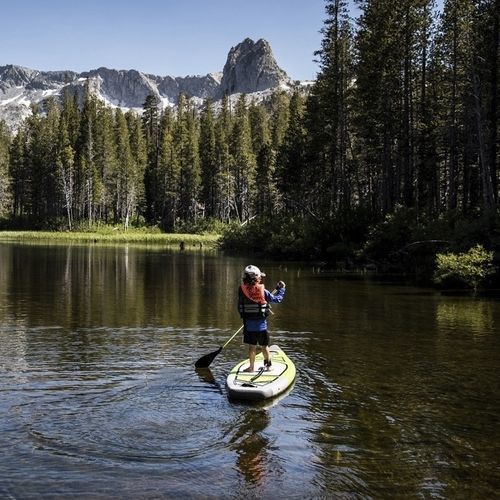 Tabla de SUP hinchable - MR. TOAD'S WILD RIDE - Lakeshore Paddleboard Company - de pesca / para niños / multicolor