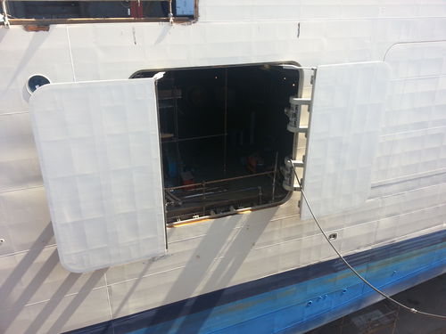 Puerta para buque - SeaNet Group - de embarque