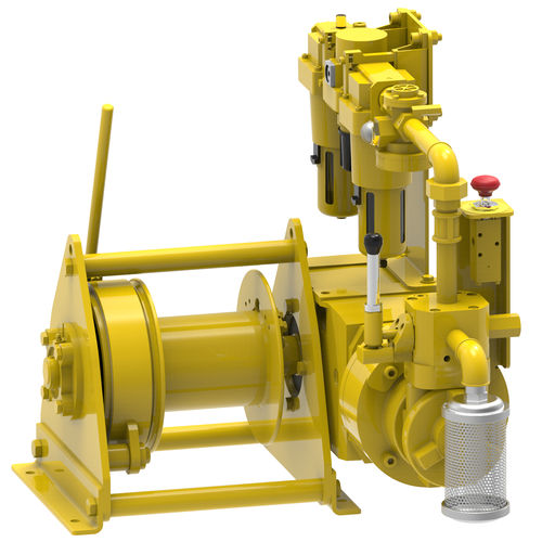 Chigre para buque - A30 H / A30 L / A30 M - Emce Winches - de remolcado / motor eléctrico / tambor simple