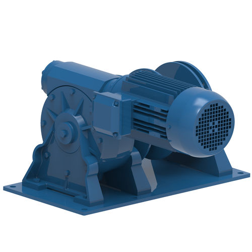 Chigre para buque - AW 1000 ES / AW 1000 ES 2X - Emce Winches - de dragado / motor eléctrico / tambor simple