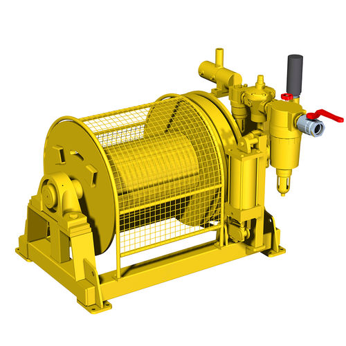 Chigre para buque - MR 000H - Emce Winches - de remolcado / con motor hidráulico / tambor simple
