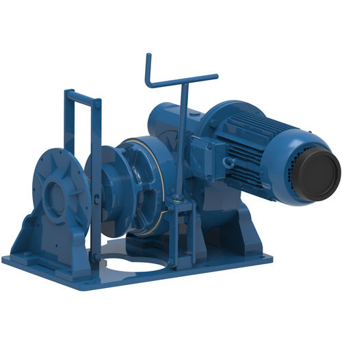 Molinete eléctrico - W xxx E series - Emce Winches - para buque / horizontal / sobre cubierta