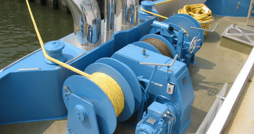 Chigre para buque - Straatman Mooring Systems - marino / para maniobrar anclas / electrohidráulico