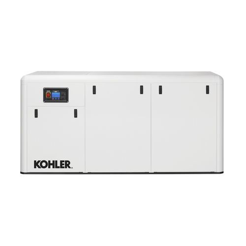 Grupo electrógeno diésel - 100EFOZDJ - Kohler Marine - para yate / 50 Hz / insonorizado