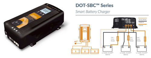 Cargador de batería - DOT-SBC™ Series - XUNZEL APPLIED SOLAR & WIND ENERGY - marino / inteligente