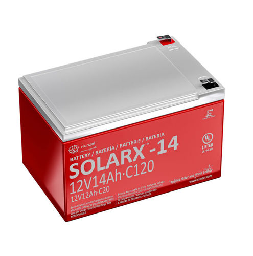 Batería marina - SOLARX™ series - XUNZEL APPLIED SOLAR & WIND ENERGY - 12 V / ácido-plomo / AGM