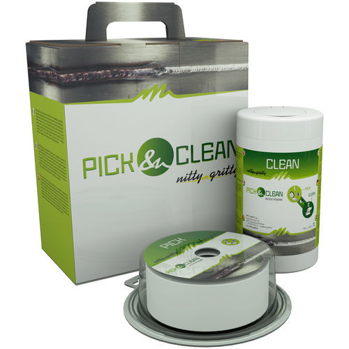Limpiador de soldadura - PICK & CLEAN – WIPE & CLEAN - Nitty Gritty - de acero inoxidable / para astillero naval