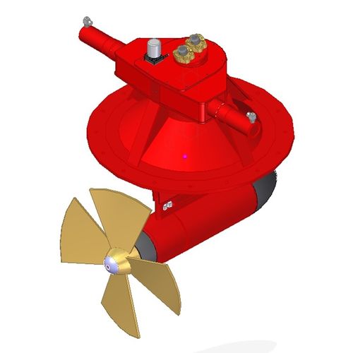 Propulsor timón - 2700HD  - DWG Trading - externo / para barco / hidráulico