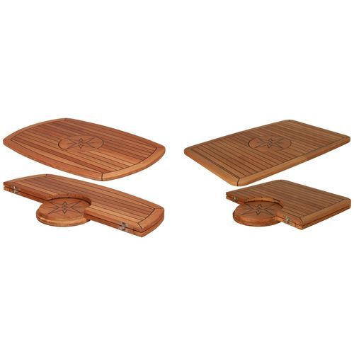 Tablero de mesa de teca - TC6 series - Eurodesign - para barco