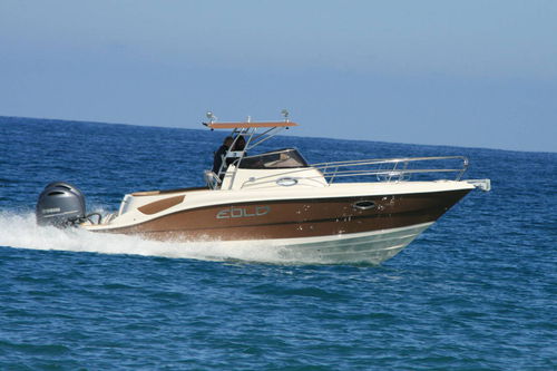 Cabin-cruiser fueraborda - 750 day - Eolo - bimotor / open / con consola central