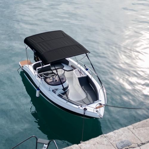 Day-cruiser fueraborda - 6.4 EL open - Eolo - open / con consola lateral / 8 personas máx.