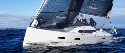 Velero de regata y crucero - DIVA 34 SC - Alfa Yacht Production OÜ - con 2 camarotes / con 3 camarotes / con 4 literas