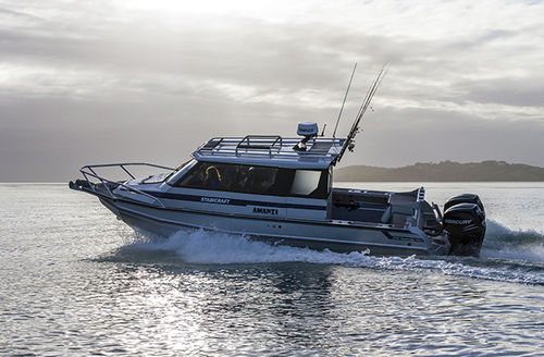 Walkaround fueraborda - 2900 SUPERCAB WEEKENDE - Stabicraft - bimotor / con cockpit cerrado / de pesca deportiva