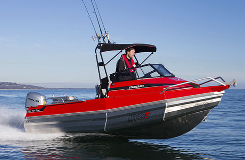 Walkaround fueraborda - 1850 FISHER - Stabicraft - de pesca deportiva / 6 personas máx.