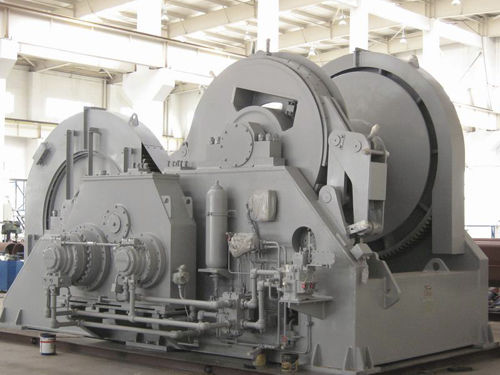 Chigre para buque - Chongqing Guanheng Technology & Development - de remolcado / motor eléctrico