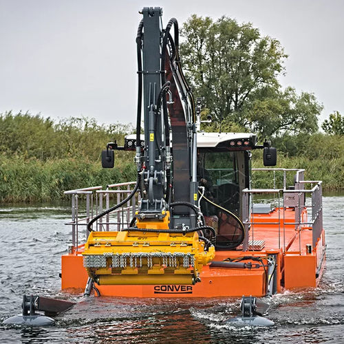 Barco profesional dragador - C91  - Conver - diésel