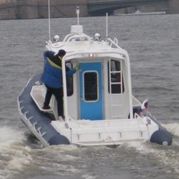 Barco profesional barco de vigilancia - Artic 850 - Uniworkboats SIA - barco de búsqueda y rescate / barco de trabajo / intraborda