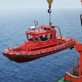 Barco profesional barco de salvamento - Artic-850 - Uniworkboats SIA - intraborda / diésel / de aluminio