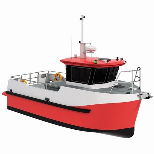 Barco profesional barco taxi - Mariner-28CF - Uniworkboats SIA - barco de pesca profesional / intraborda / diésel