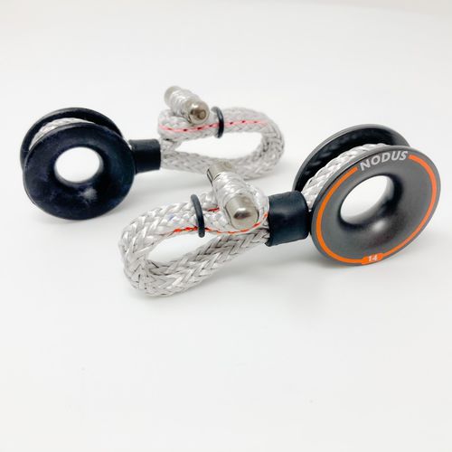 Grillete para velero recto - Block-shackle® - NODUS FACTORY - Soft / con anillo de fricción / de Dyneema®