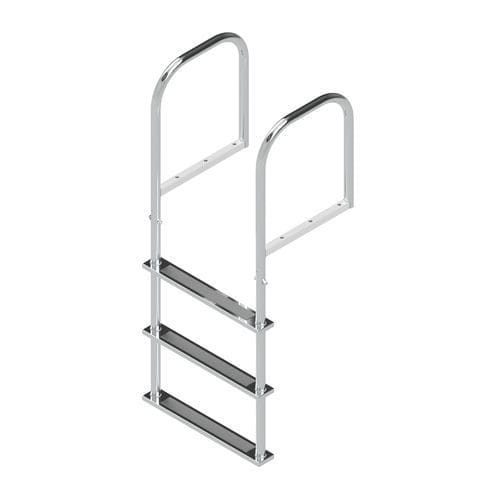 Escalera para pantalán - L series - Stainless Dock Ladders - abatible / fija / pivotante