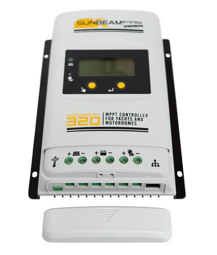 Controlador de carga para batería - MOONRAY MPPT SERIES - SUNBEAMsystem - para panel solar / para barco / con indicador digital