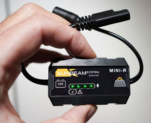 Controlador de carga para batería - MINI-R - SUNBEAMsystem - para panel solar / de barco