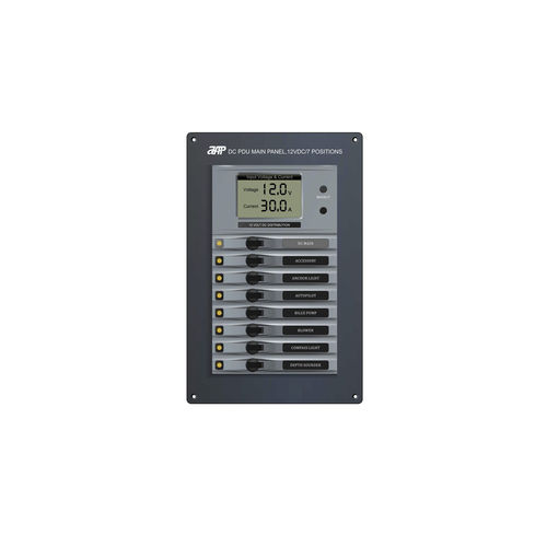 Unidad de distribución de alimentación para barco - DC PDU Main Panel, 12VDC(24VDC)/7 Positions - APM TECHNOLOGIES (Dongguan) Co., Ltd