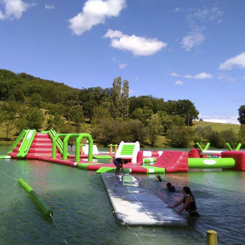 Parque acuático - Pack 1 - AQUAZONE parc aquatique - para centro de ocio / inflable / flotante