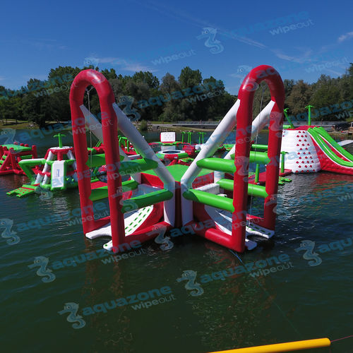 Parque acuático - Pack 4  - AQUAZONE parc aquatique - para centro de ocio / inflable / flotante