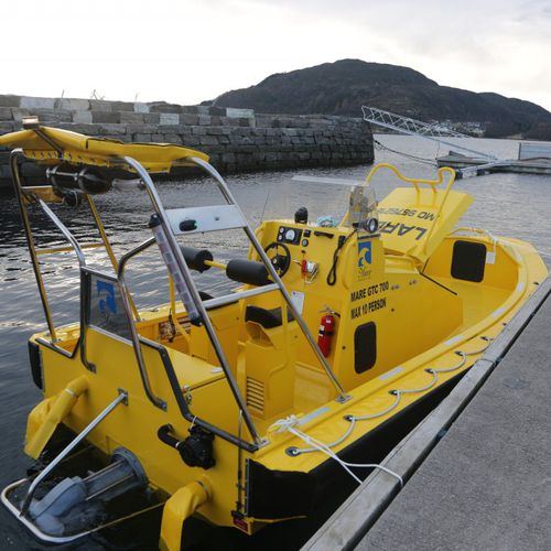 Barco profesional barco de salvamento - GTC 700 - Mare Safety AS - hidrojet intraborda / de aluminio