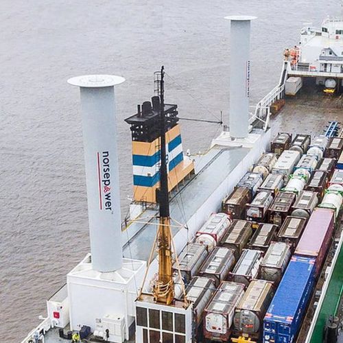 Rotor Flettner para buque - Norsepower Oy Ltd.