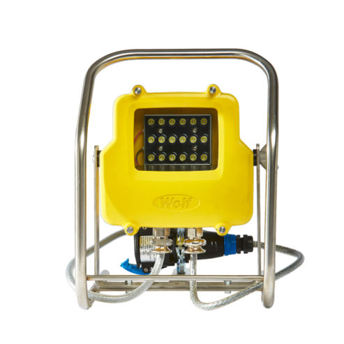 Proyector de exterior - WF-250XL series - Wolf Safety Lamp Company Ltd. - para zona peligrosa / LED / portátil