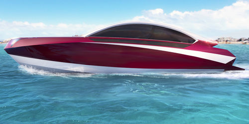Barco cabinado intraborda - 7 ESCAPE - Kabe Yachts - con hard-top / 12 personas máx. / con camarote