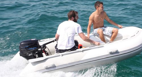 Embarcación neumática fueraborda - W3 - Wimbi Boats Ltd - semirrígida / open / 4 personas máx.
