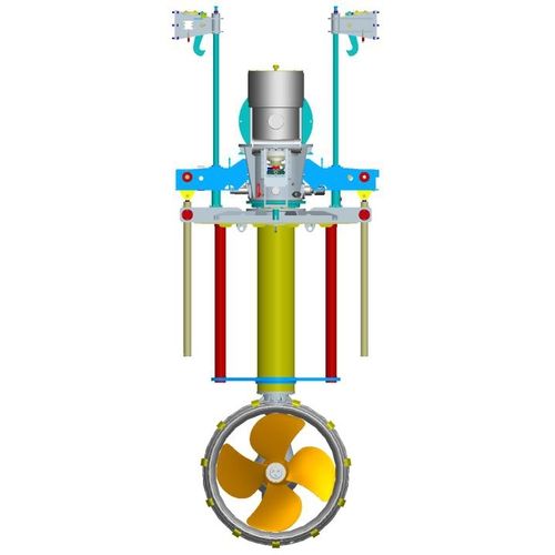 Propulsor acimutal - TLAT850RT - Thrustleader Marine Power System - timón / fijo / Voith