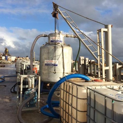Sistema de vacío para astillero naval - ScorVac 12L - New Naval Ltd. - de recuperación de hidrocarburos