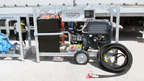 Unidad de energía hidráulica para puertos y terminales - ScorPack 32 - New Naval Ltd. - para skimmer de hidrocarburos / para grúa / para botavara