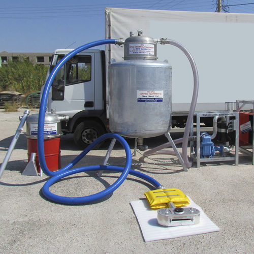 Sistema de vacío para astillero naval - ScorVac 10L - New Naval Ltd. - de recuperación de hidrocarburos