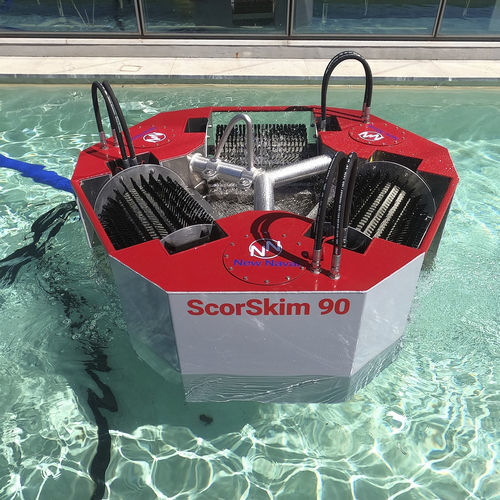 Skimmer de hidrocarburos de tambor - ScorSkim 90  - New Naval Ltd. - de cepillo / de disco / para aguas tranquilas