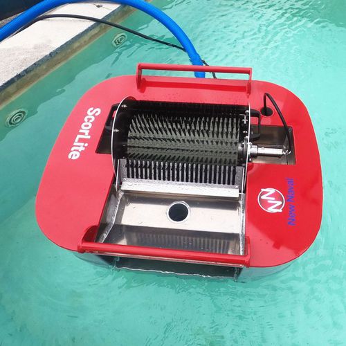 Skimmer de hidrocarburos de tambor - Scorlite  - New Naval Ltd. - de cepillo / de disco / para aguas tranquilas