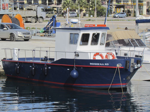 Barco profesional barco anticontaminación - Seaguardian 9.10 - New Naval Ltd. - intraborda / GRP