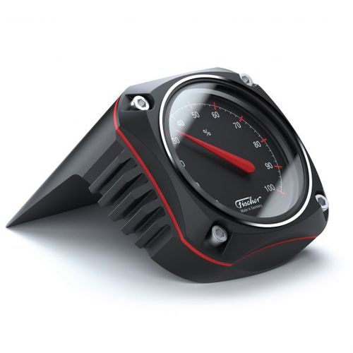 Higrómetro analógico - 1580H-06 - Feingerätebau K. Fischer GmbH - negro