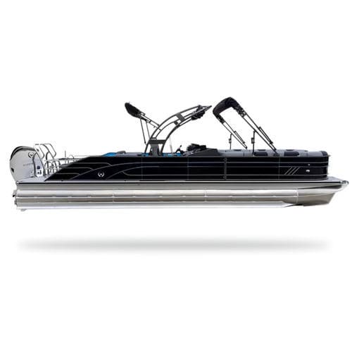 Barco pontón fueraborda - V30 - Vision Marine Technologies - eléctrico / open / 15 personas máx.