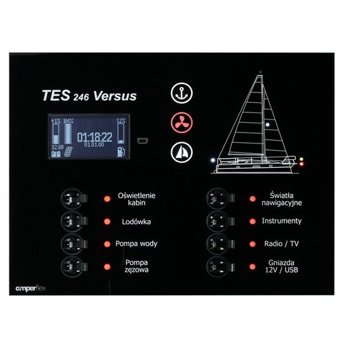 Panel de mando y control para barco - Navigation Light System - amperflex - para yate
