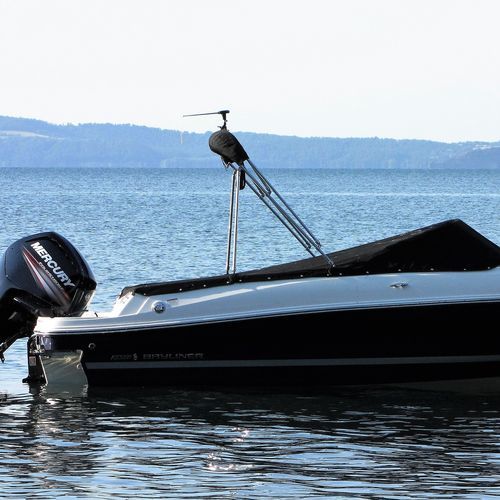 Ahuyentador de pàjaros para tope de palo de barco - Railing set - T&M Consulting GmbH - alimentado por batería / eléctrico / para barco